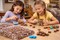 Magic Nuudles 350+ Pack Craft Foam Building Pieces – Brown, Orange, Red, Yellow & Multicolor – No Glue STEM Art Supply